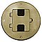 RF509BR, HUBBEL, BRASS, FLUSH, FIT, COVER, PLATE